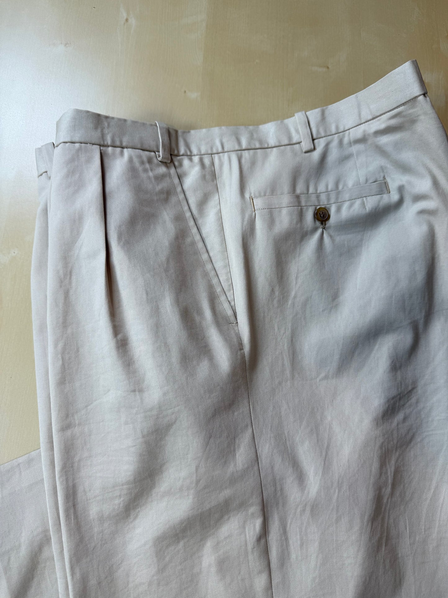 Pantaloni sartoriali cotone chino - tg. 60/62