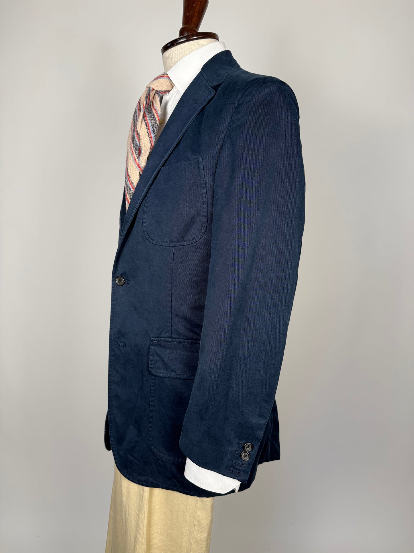 Giacca Polo Ralph Lauren in cotone blu - tg. 44