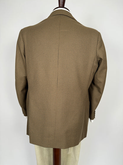 Giacca sartoriale anni ‘50 check - tg. 52 corta
