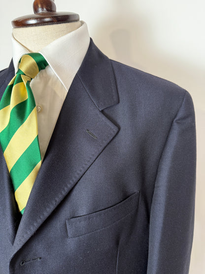 Completo blu tessuto Ermenegildo Zegna lana e mohair - tg. 56