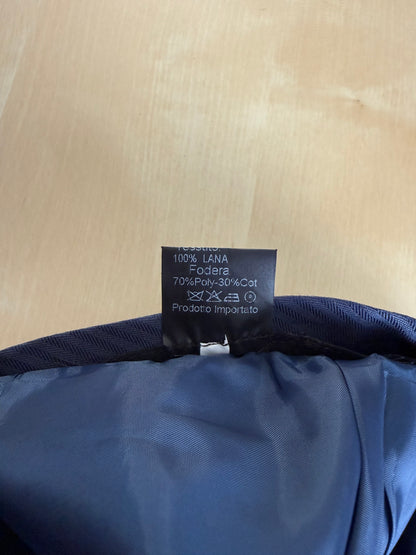 Pantaloni fresco lana blu navy (NOS) - tg. 52/54