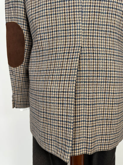 Giacca tweed pied-de-poule Lane Crawford Hong Kong anni ‘60/‘70 - tg. 48/50