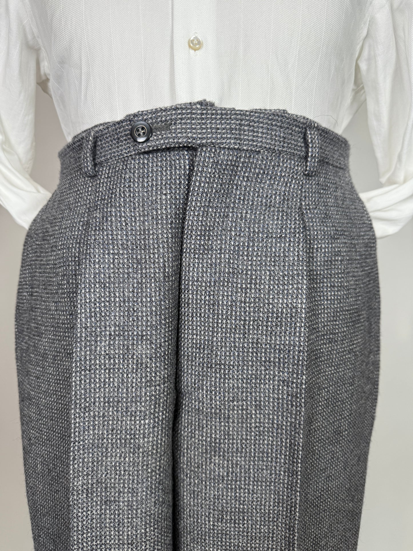 Pantaloni anni ‘60/‘70 lana e mohair - tg. 50