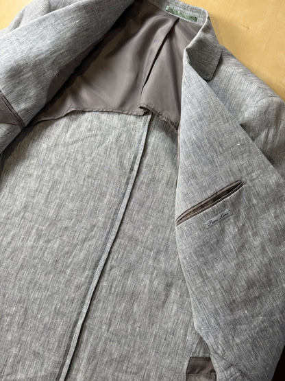 Completo in lino grigio chiaro (nuovo) - tg. 54/56