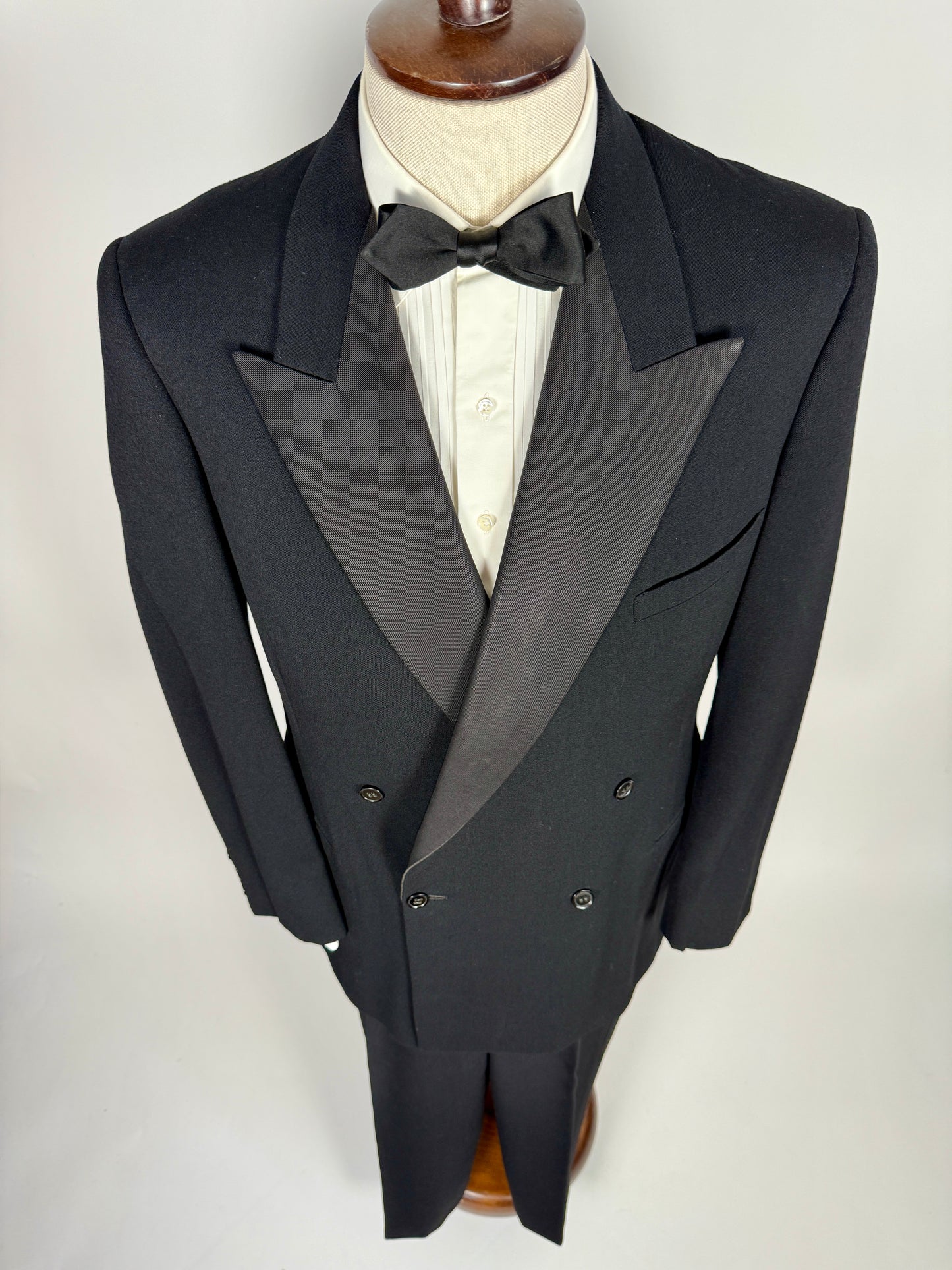 Smoking doppiopetto Burton anni ‘50 - tg. 54, pantaloni 58