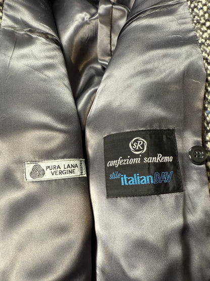 Cappotto doppiopetto in tweed anni ‘60/‘70 - tg. 46-50