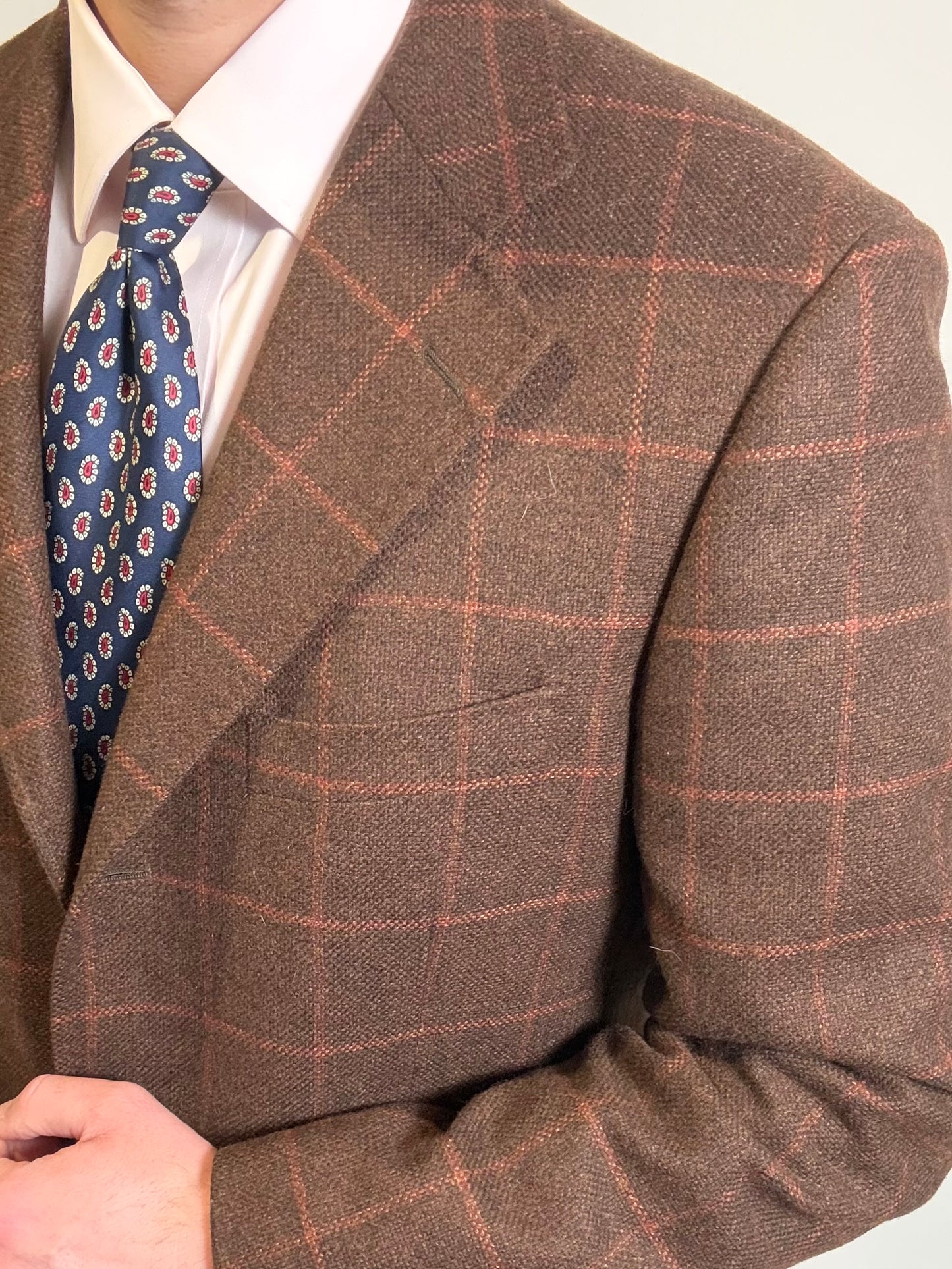 Giacca Lardini lana e cashmere finestrata - tg. 52