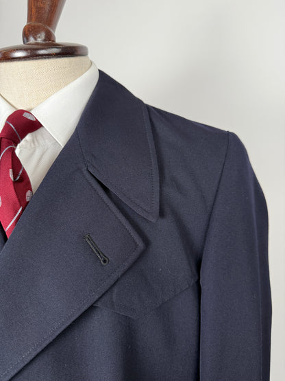 Soprabito doppiopetto Arma dei Carabinieri anni ‘80 serge blu - tg. 48-50