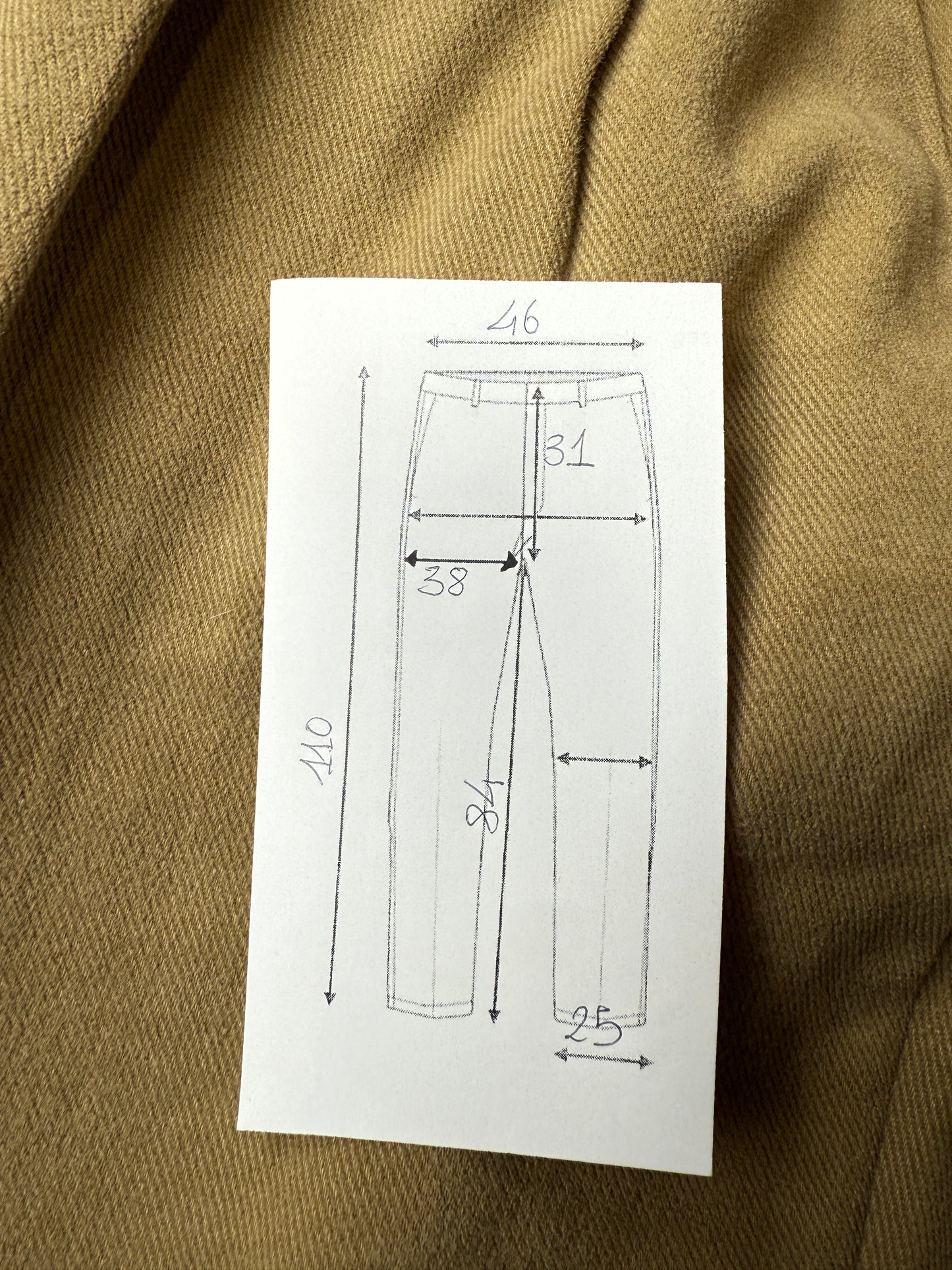 Pantaloni anni ‘80 in cotone - tg. 52