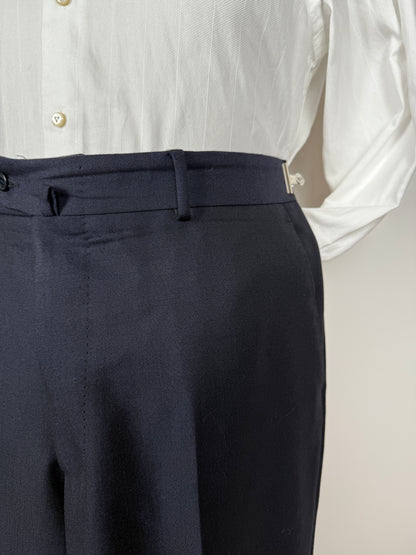 Completo blu tessuto Ermenegildo Zegna lana e mohair - tg. 56