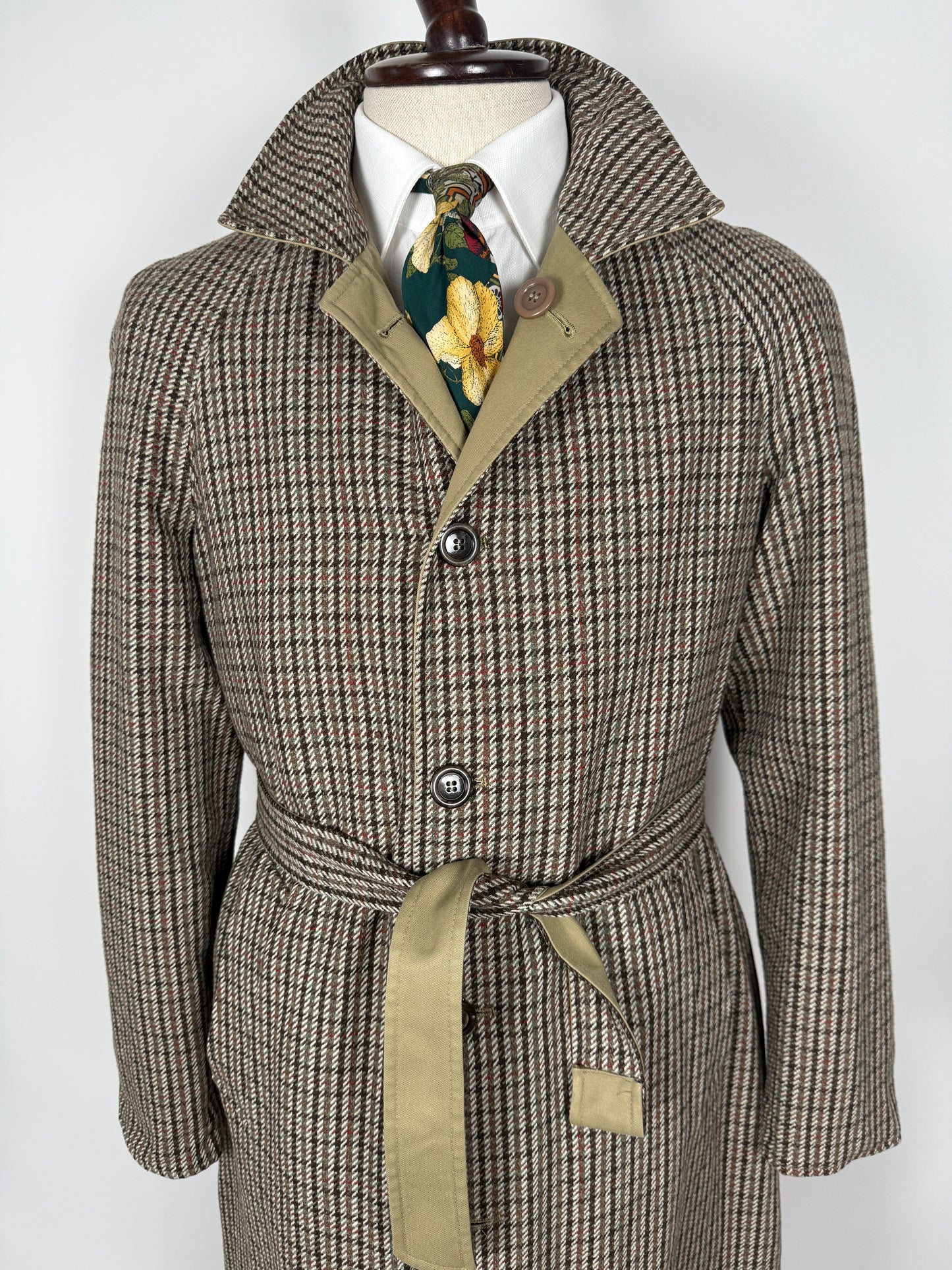 Soprabito reversibile cappotto + impermeabile anni ‘70/‘80 - tg. 46/50