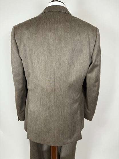 Completo anni ‘80 in covert verde cachi (NOS) - tg. 52