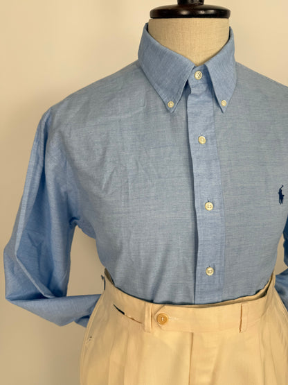 Camicia Ralph Lauren Ellington celeste - L collo 42