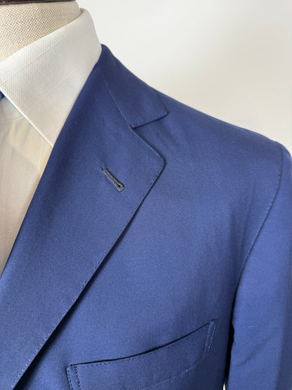 Giacca sartoriale in fresco lana blu - tg. 50/52
