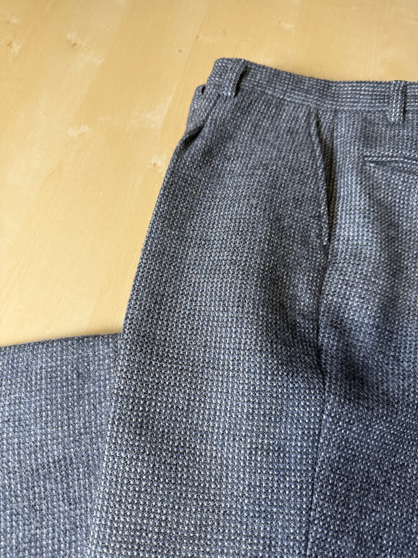 Pantaloni anni ‘60/‘70 lana e mohair - tg. 50