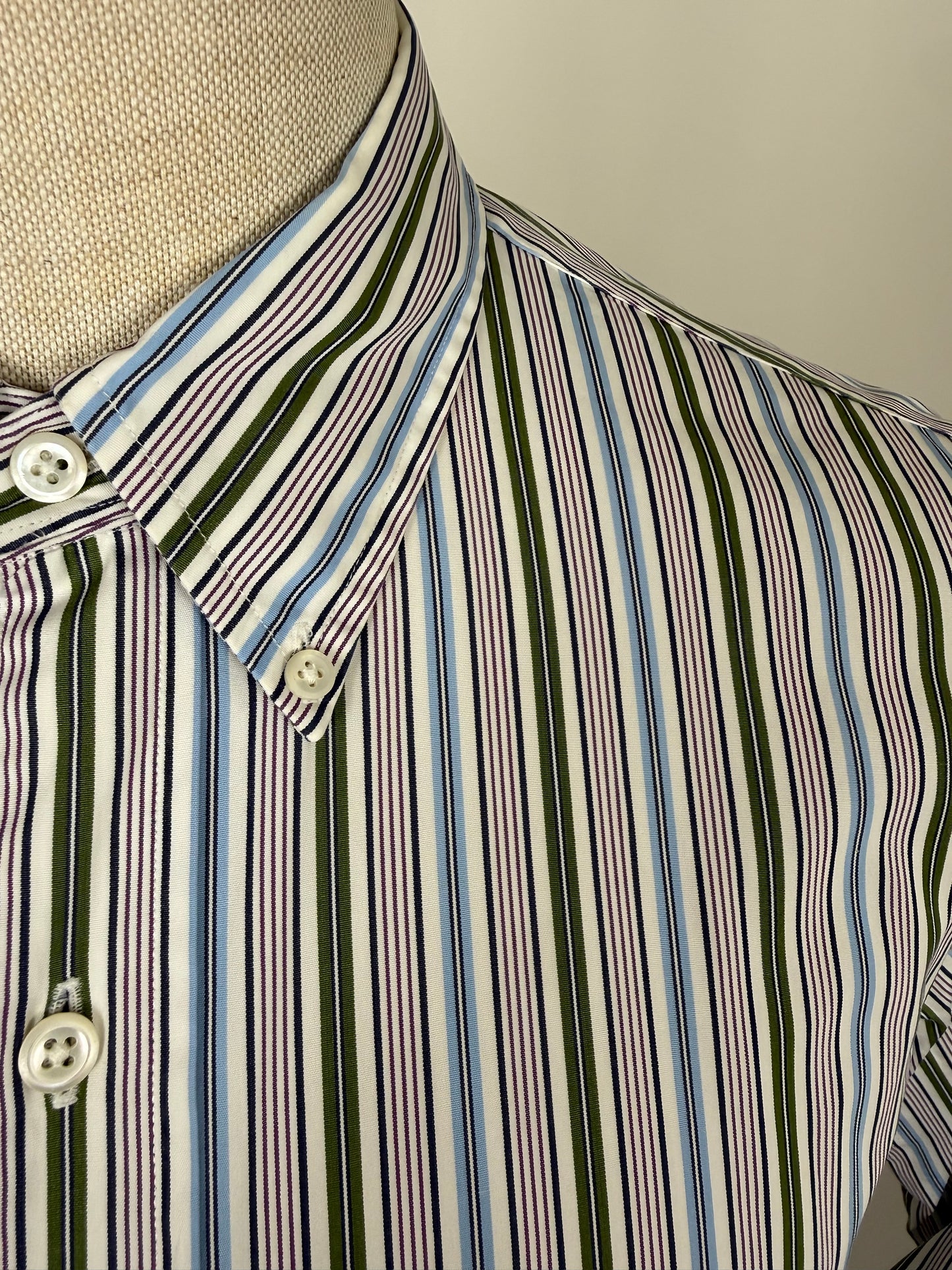 Camicia Ralph Lauren righe - XL collo 43