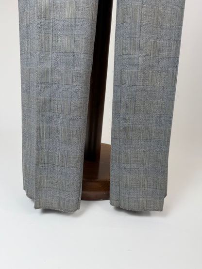 Pantaloni fresco lana principe di Galles anni '80 (NOS) - tg. 48