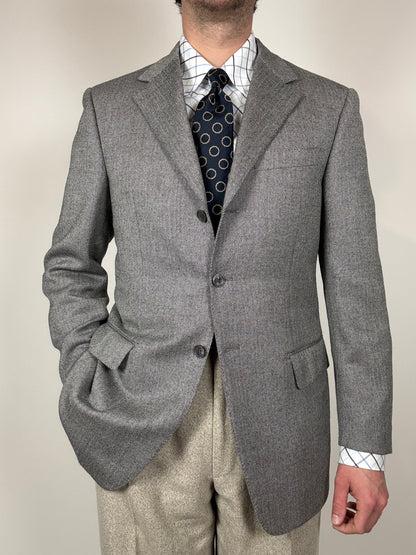 Giacca Pierre Cardin anni ‘90 spigato grigio - tg. 50
