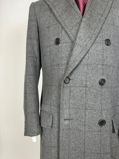 Cappotto doppiopetto sartoriale anni ‘50 - tg. 48-50