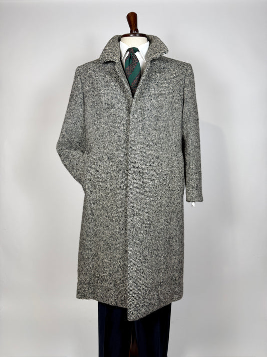 Cappotto anni ‘80/‘90 tweed Moessmer sale e pepe - tg. 46-48