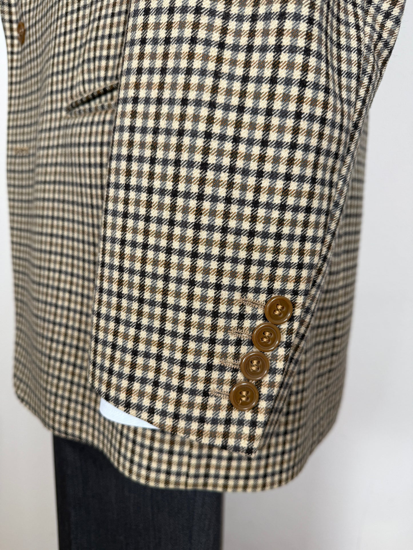 Giacca anni ‘70/‘80 a quadri - tg. 50/52