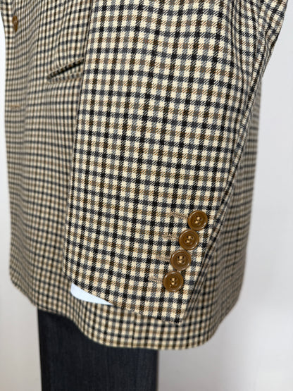 Giacca anni ‘70/‘80 a quadri - tg. 50/52