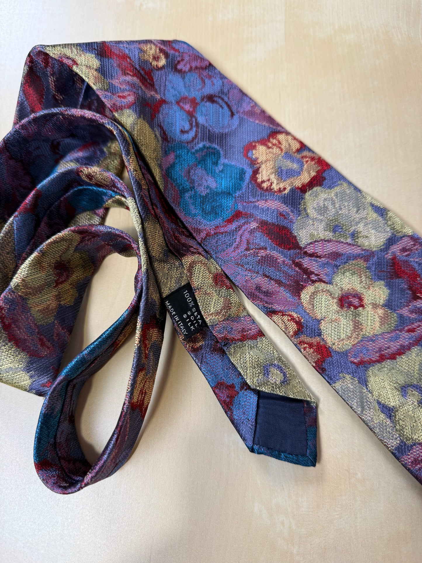 Cravatta Missoni floreale jacquard