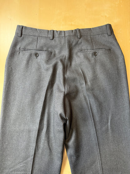 Completo Missoni anni ‘90 in flanella grigio antracite - tg. 48/50