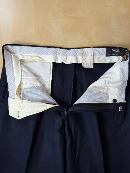 Pantaloni in flanella blu - tg. 50