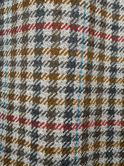 Giacca sartoriale lana e cashmere check - tg. 48/50 corta