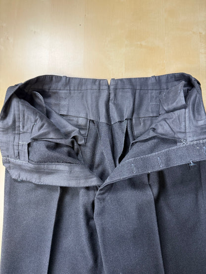 Completo anni ‘50/‘60 flanella antracite - tg. 46