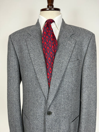 Giacca Missoni anni ‘80 grigio petrolio donegal - tg. 52