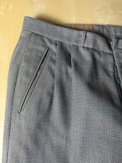 Pantaloni sartoriali anni ‘60/‘70 occhio di pernice - tg. 52