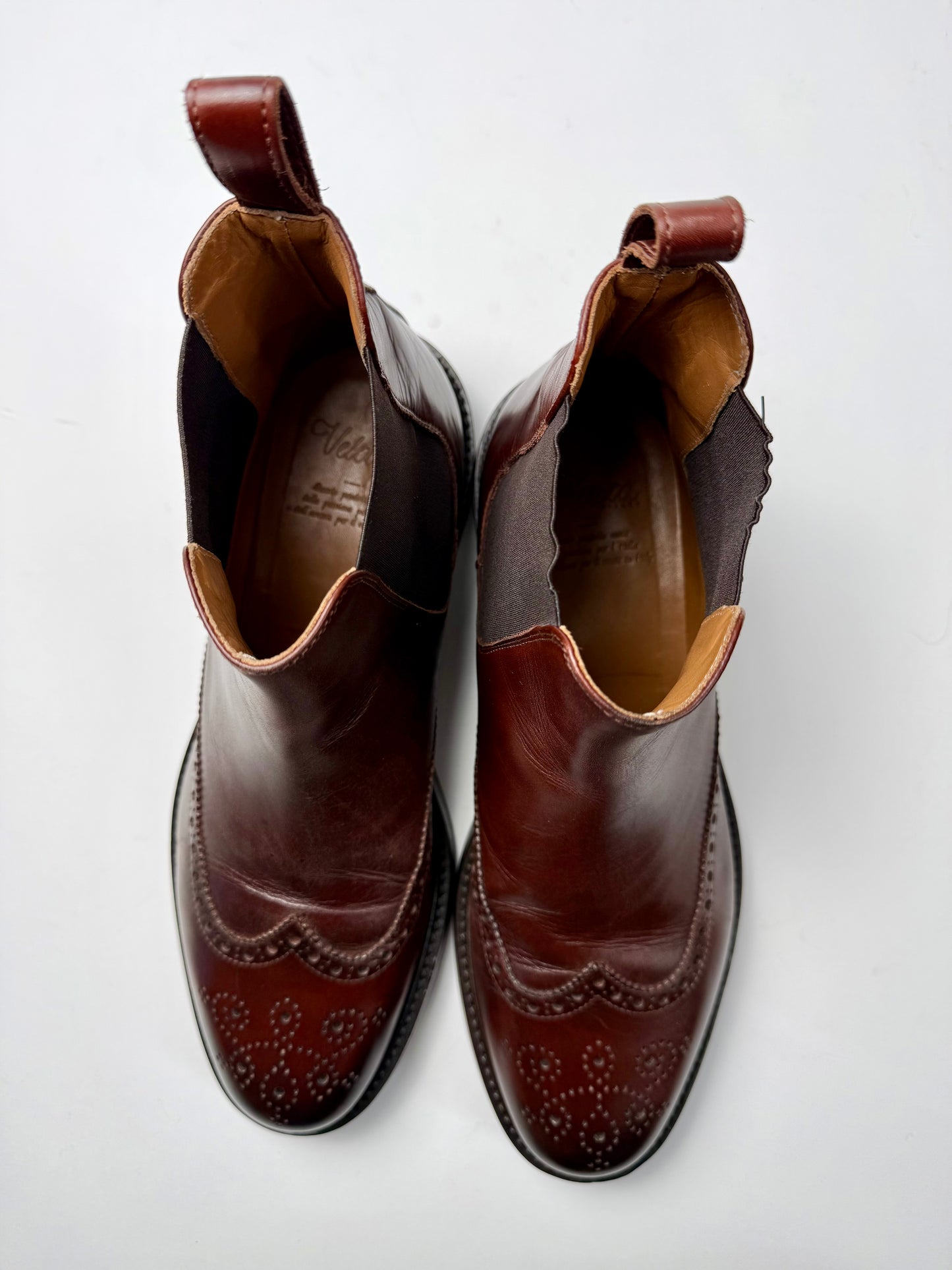 Chelsea boot Velasca “Lampionèe” brogue - 43 1/2