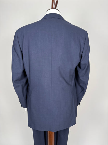 Completo fresco lana blu Trussardi anni '90 - tg. 50