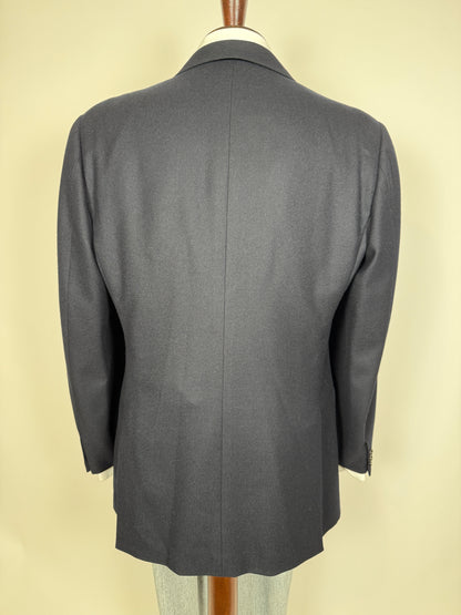 Giacca Burberrys anni ‘90 in flanella blu navy - tg. 50/52