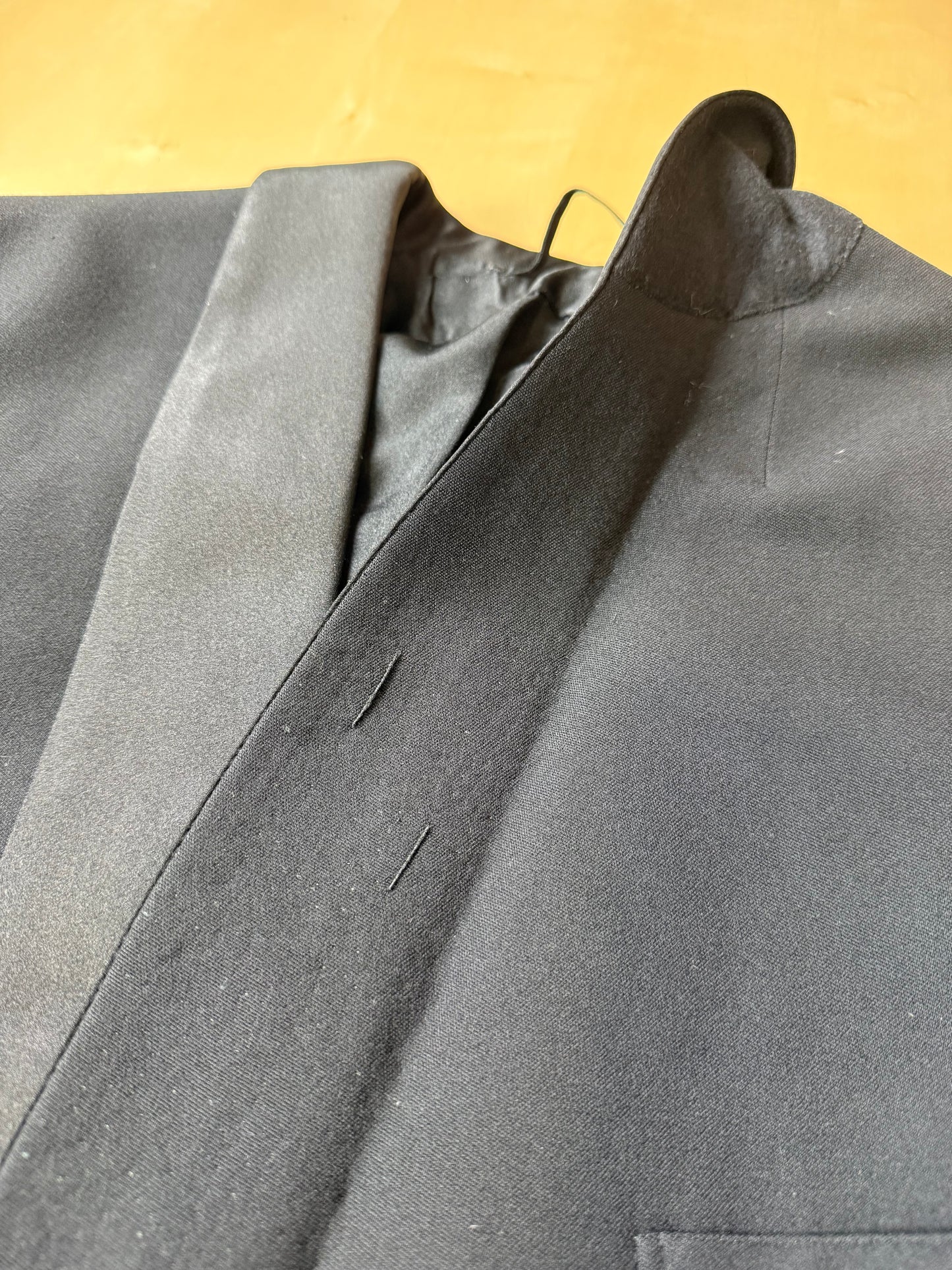 Smoking sartoriale anni ‘50 revers a scialle - tg. 48/50