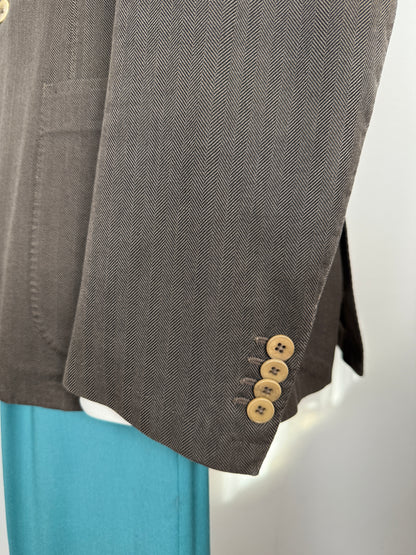 Giacca Tagliatore in cotone herringbone sfoderata - tg. 50