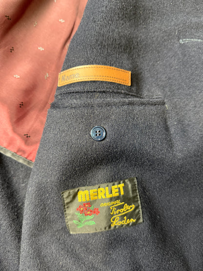 Loden Merlet blu lana e alpaca - tg. 52-54