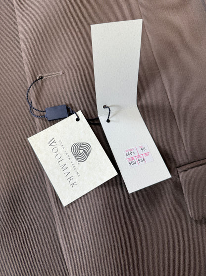 Completo anni ‘90 in twill marrone/cachi (NOS) - tg. 56