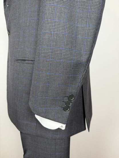 Completo 3 pezzi sartoriale principe di Galles - tg. 50