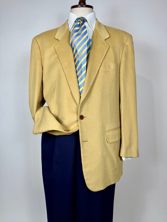 Giacca anni ‘80 100% cashmere tess. Loro Piana - tg. 54