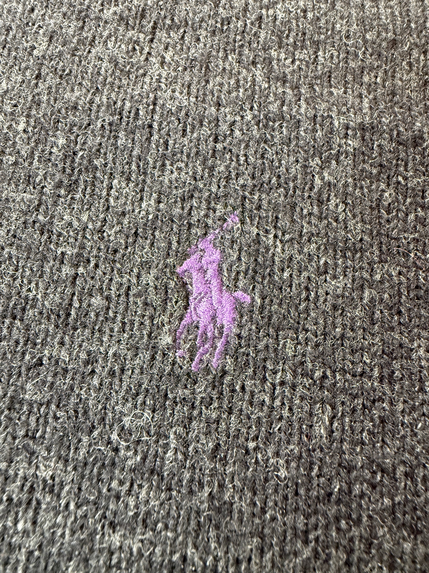 Pullover Ralph Lauren pura lana antracite - L