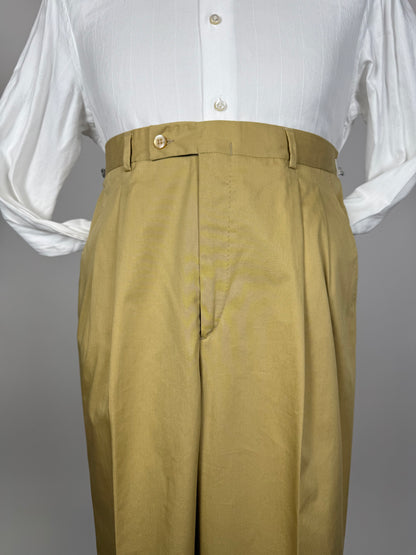 Pantaloni chino in cotone anni ‘80 (NOS) - tg. 50/52