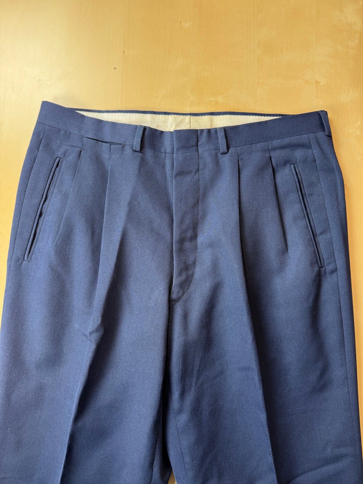 Completo anni ‘60 twill pettinato blu - tg. 48/50