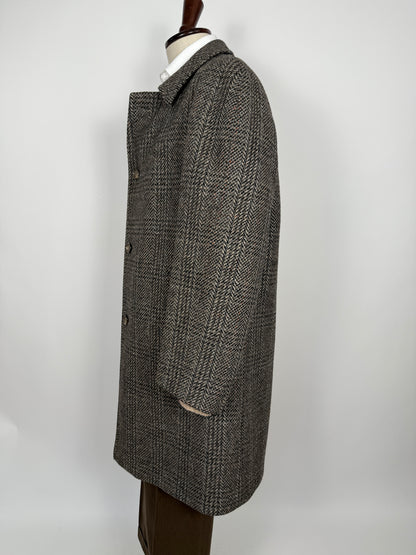 Cappotto raglan in tweed scozzese Crombie - tg. 50-52