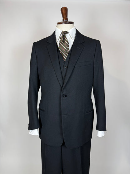 Completo 3 pezzi anni '50/'60 nero - tg. 50