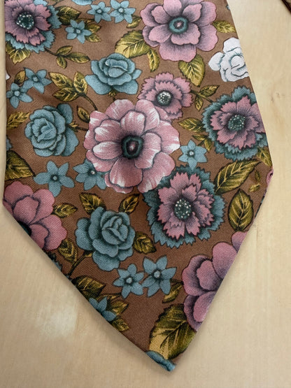 Ascot vintage stampa floreale