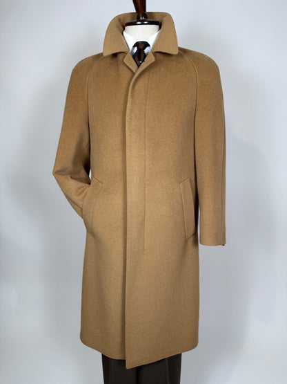 Cappotto raglan anni ‘80 lana e cammello - tg. 46-48