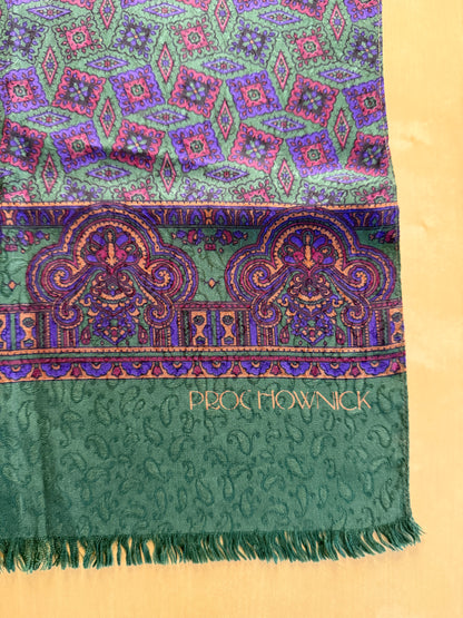 Sciarpa in seta Prochownick vintage jacquard